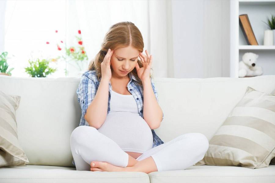 Головные боли при беременности в третьем триместре: причины, диагностика и лечение | ким