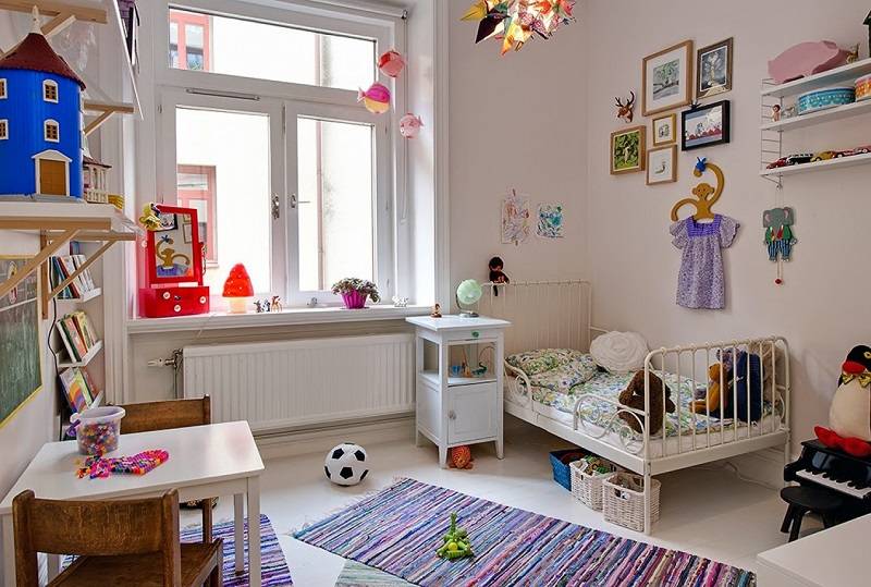 Интерьер детской комнаты в швеции - стиль и уют