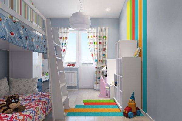 Детские комнаты для разнополых детей разного возраста | варианты оформления