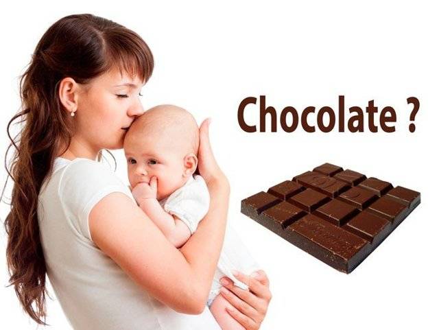 Шоколад при грудном вскармливании: можно ли и какой