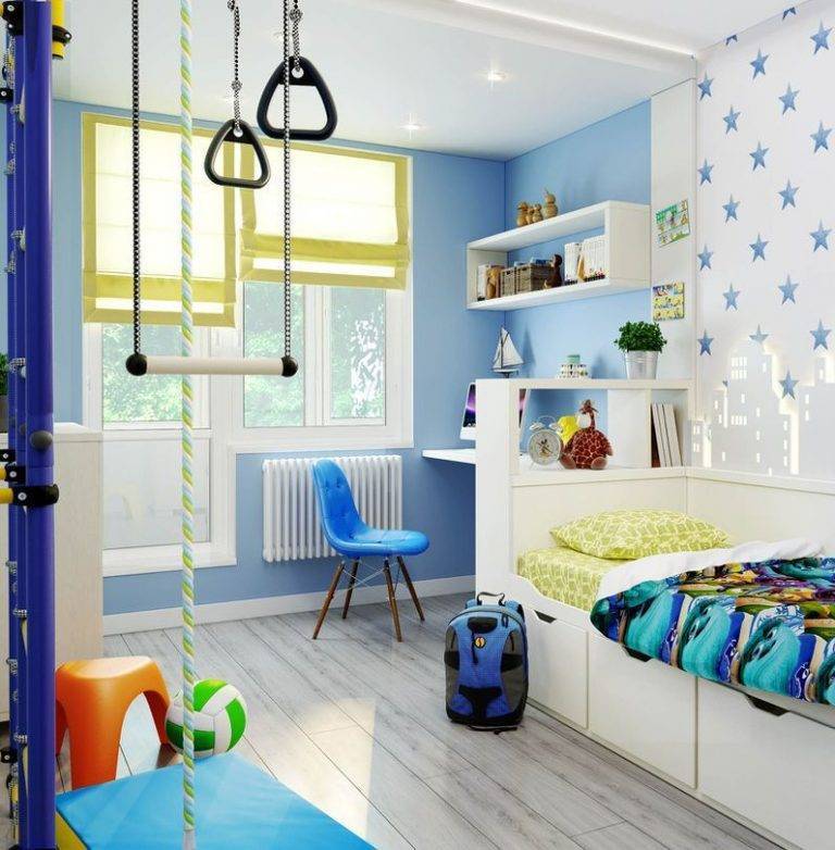 25 идей оформления комнаты для мальчика 5-7 лет