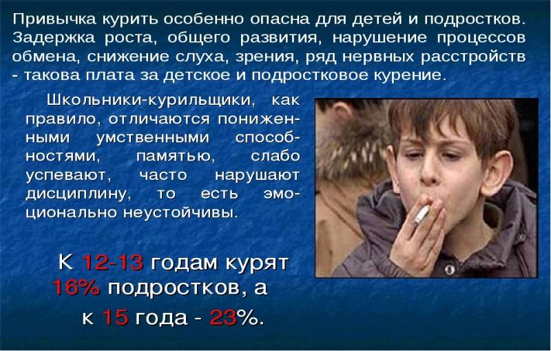 О вреде курения для школьников и подростков! | детская поликлиника №30