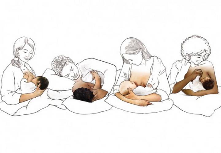 Как правильно прикладывать к груди ребенка: организация гв