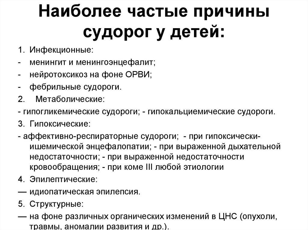 Судорожный синдром