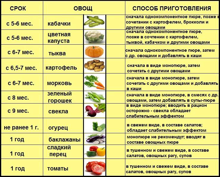 Что можно давать ребенку 4-х месяцев из еды: рацион питания и меню при искусственном и грудном вскармливании