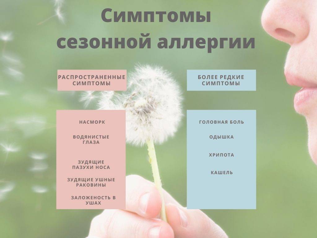 Лечение поллиноза (сезонной аллергии)