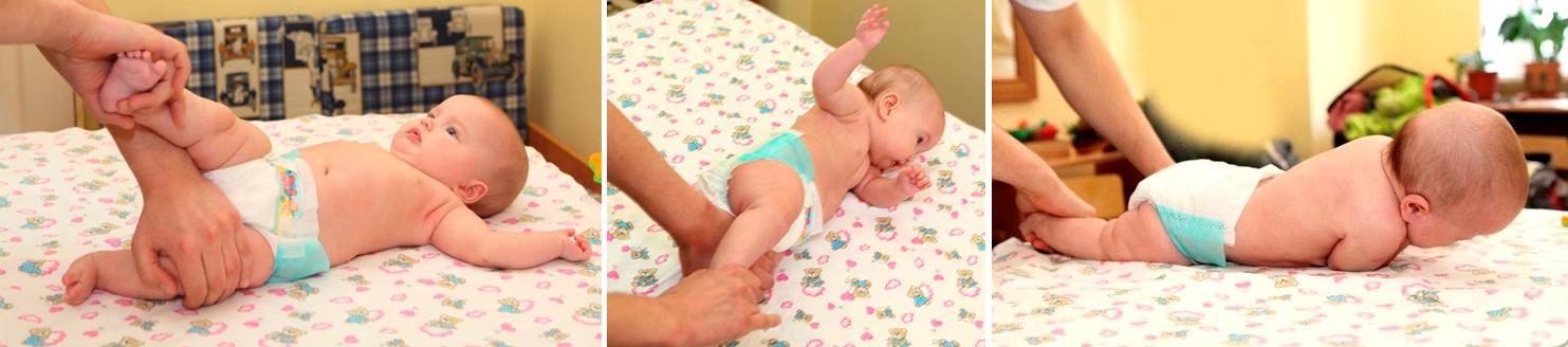 Как научить ребенка переворачиваться со спины на живот в 3 месяца видео