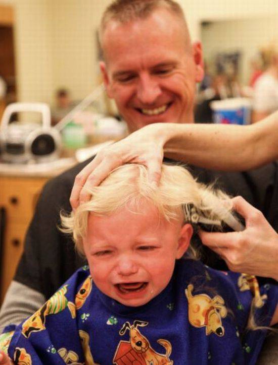 Как родителям убедить ребенка постричься