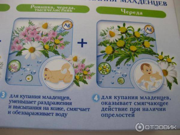 Готовим полезную ванну малышу: череда для купания новорожденного