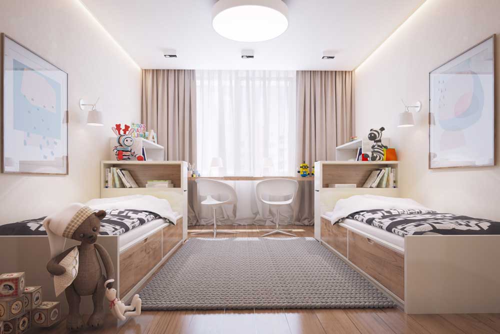 Маленькая детская комната: 125 фото лучших идей оформления и примеры проектирования детской