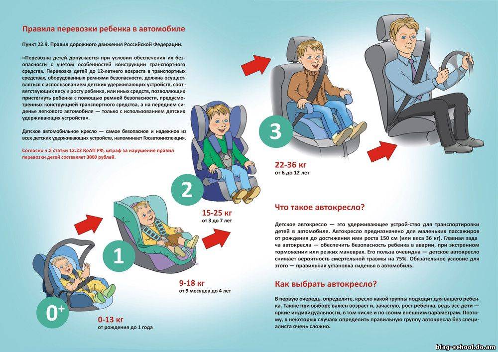 Перевозка детей в автомобиле в 2020 - новые правила пдд