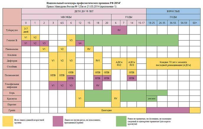 Изменения в календаре профилактических прививок в 2021 году | кронколит